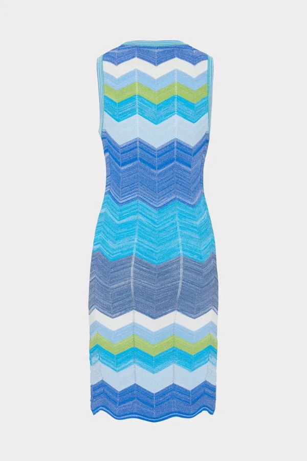 zig_zag_knit_mini_dress_3-1.webp Jumpsuits & Rompers-MILLY Zig Zag Knit Mini Dress Blue Multi