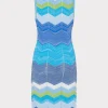 zig_zag_knit_mini_dress_3-4.webp Mini Dresses-MILLY Zig Zag Knit Mini Dress Blue Multi
